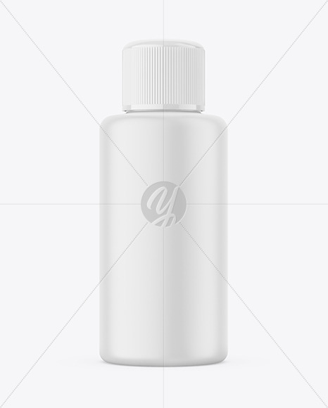 Matte Plastic Bottle Mockup