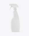 Glossy Spray Bottle Mockup