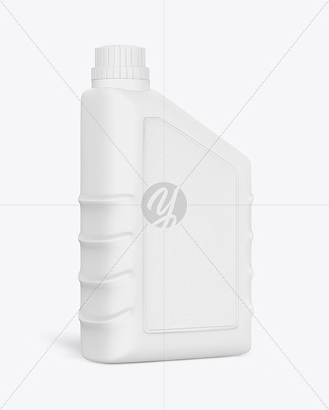 Matte Motor Oil Bottle Mockup