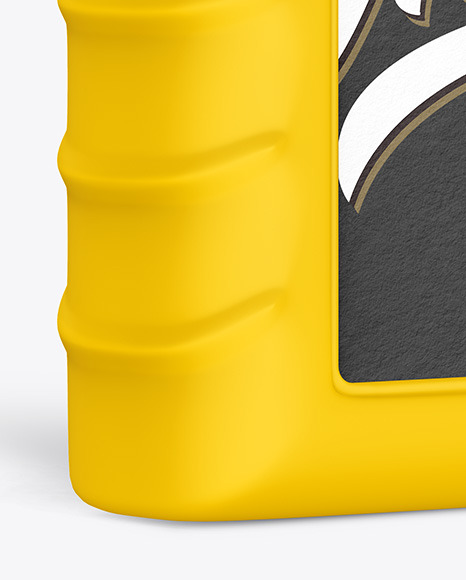 Matte Motor Oil Bottle Mockup