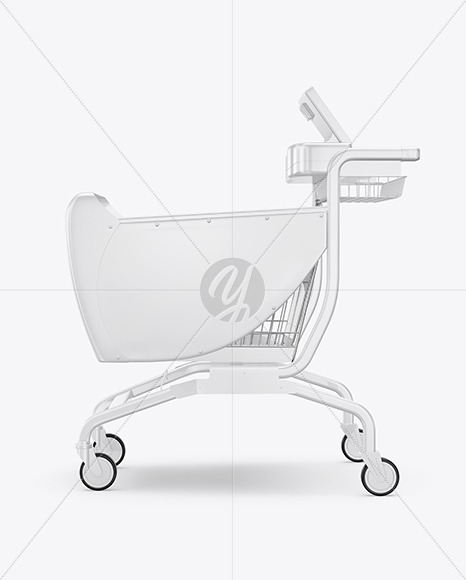 Shopping Smart Cart Mockup