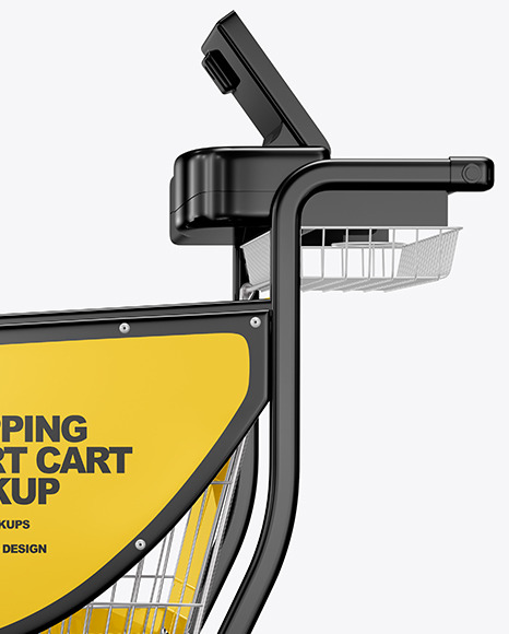 Shopping Smart Cart Mockup