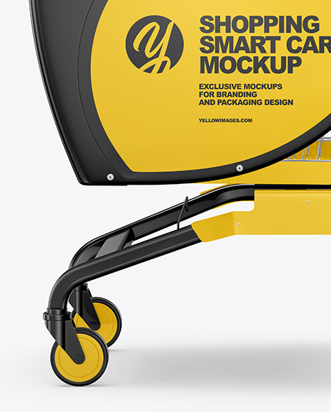 Shopping Smart Cart Mockup