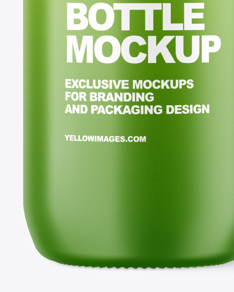 Matte Bottle Mockup