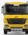 Tipper Truck Mockup - Front View