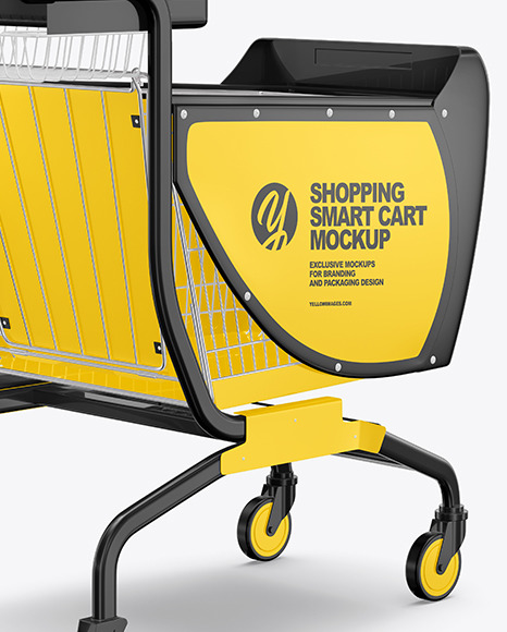 Shopping Smart Cart Mockup