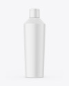 Matte Plastic Bottle Mockup