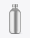 Metallic Bottle Mockup