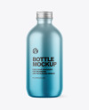 Metallic Bottle Mockup