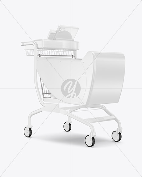 Shopping Smart Cart Mockup