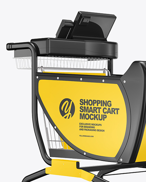 Shopping Smart Cart Mockup