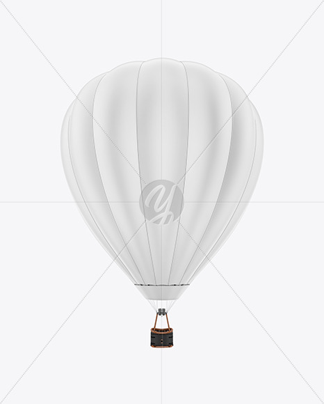 Hot Air Balloon Mockup