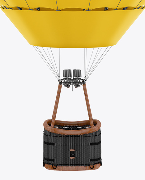 Hot Air Balloon Mockup