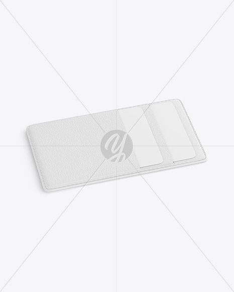 Leather Card Holder Mockup