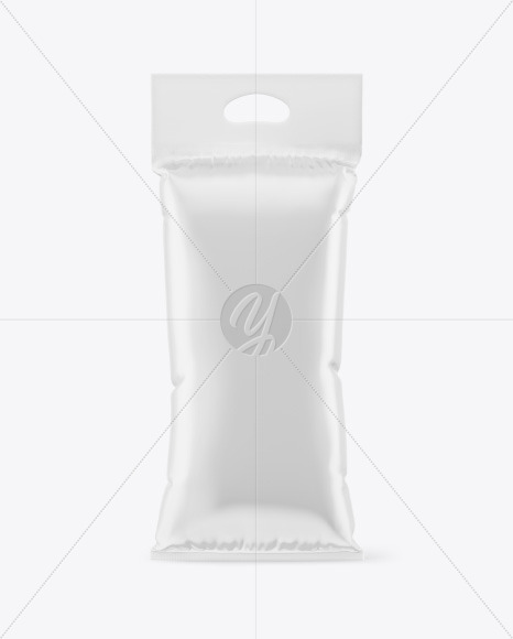 Glossy Plastic Bag Mockup