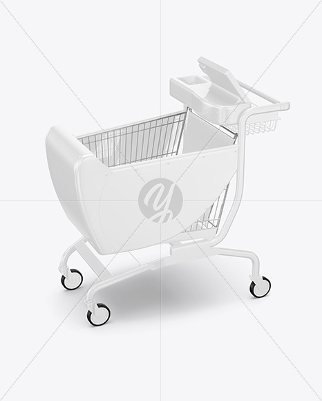 Shopping Smart Cart Mockup