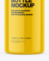 Glossy Plastic Bottle Mockup Glossy Plastic Bottle Mockup