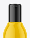 Glossy Plastic Bottle Mockup Glossy Plastic Bottle Mockup