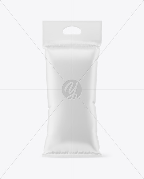 Matte Plastic Bag Mockup