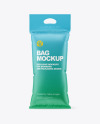 Matte Plastic Bag Mockup