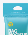 Matte Plastic Bag Mockup