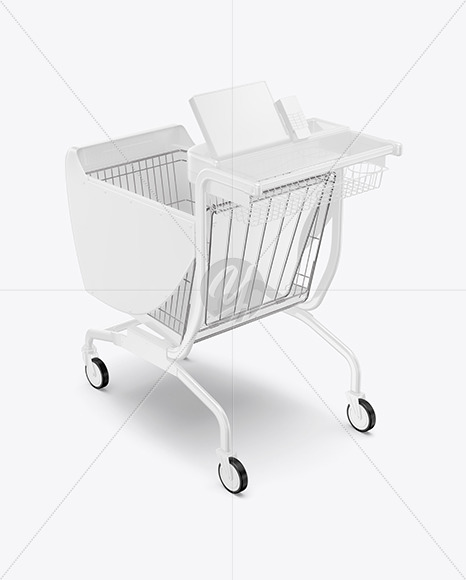 Shopping Smart Cart Mockup