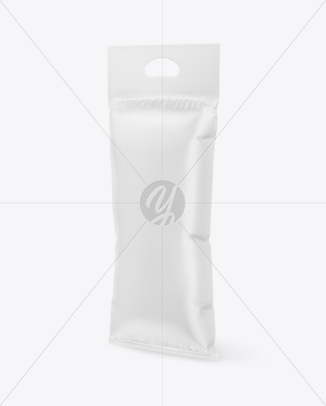 Matte Plastic Bag Mockup