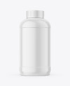 Matte Plastic Powder Bottle Mockup