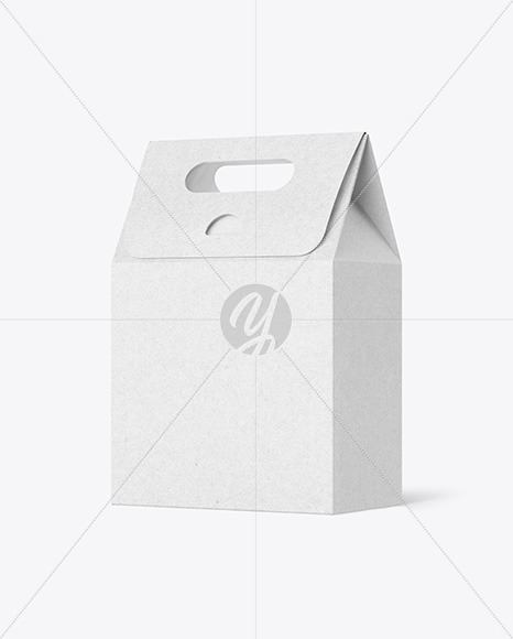 Kraft Paper Box Mockup