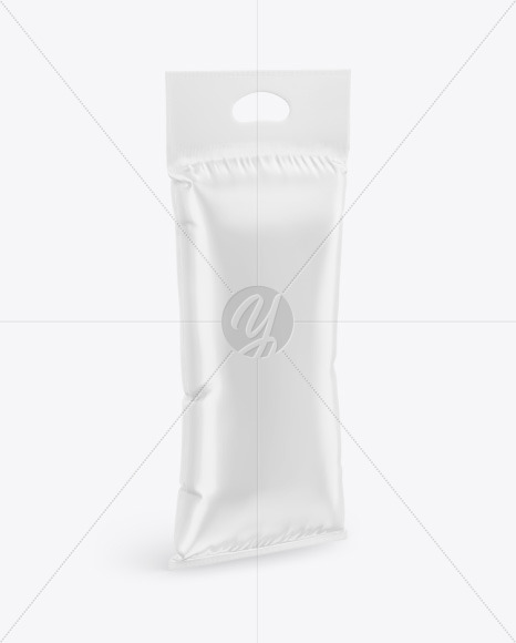 Glossy Plastic Bag Mockup