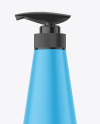 Matte Plastic Bottle with Pump Mockup Matte Plastic Bottle with Pump Mockup