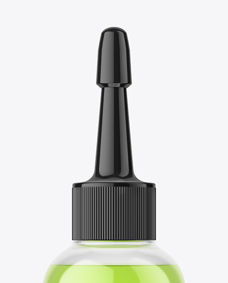 Clear Dropper Bottle Mockup Clear Dropper Bottle Mockup