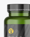 Green Bottle With Pills Mockup Green Bottle With Pills Mockup