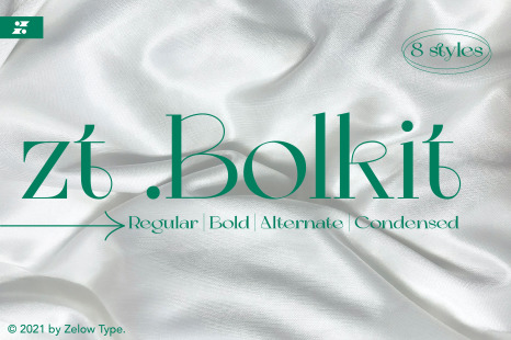 Bolkit Font - Fashion editorial