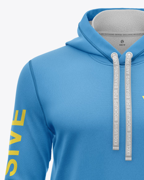 Hoodie w/pocket Mockup