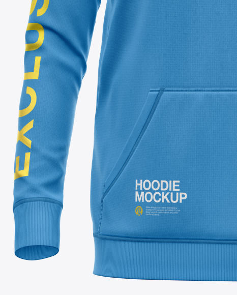 Hoodie w/pocket Mockup