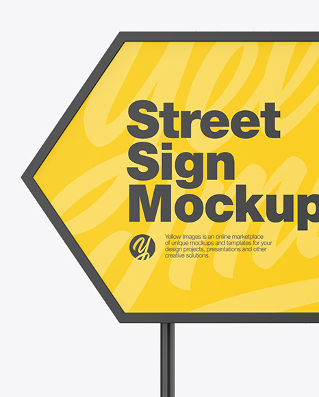 Street Sign Mockup