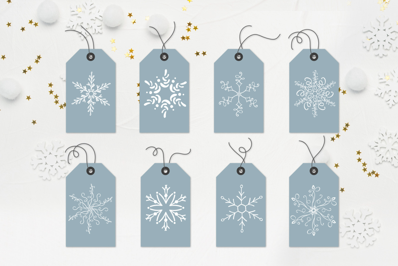Christmas Snowflake Dingbats Christmas Snowflake Dingbats
