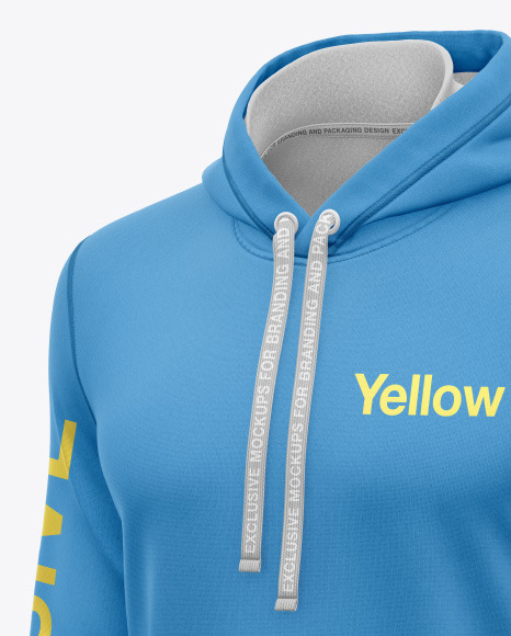 Hoodie w/pocket Mockup