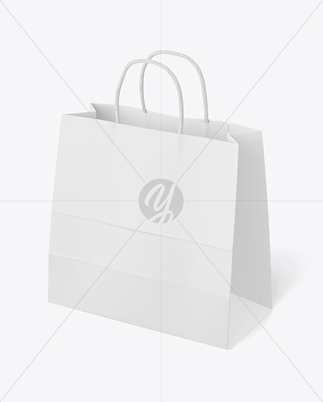 Paper Shopping Bag Mockup