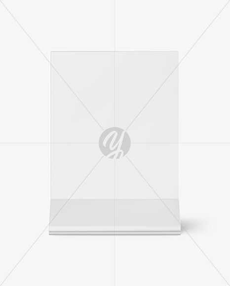 Matte Table Tent Mockup
