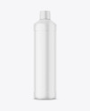 Matte Plastic Bottle Mockup