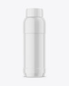 Glossy Plastic Bottle Mockup