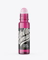 Colored Glass Roller Bottle Mockup