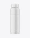 Matte Plastic Bottle Mockup