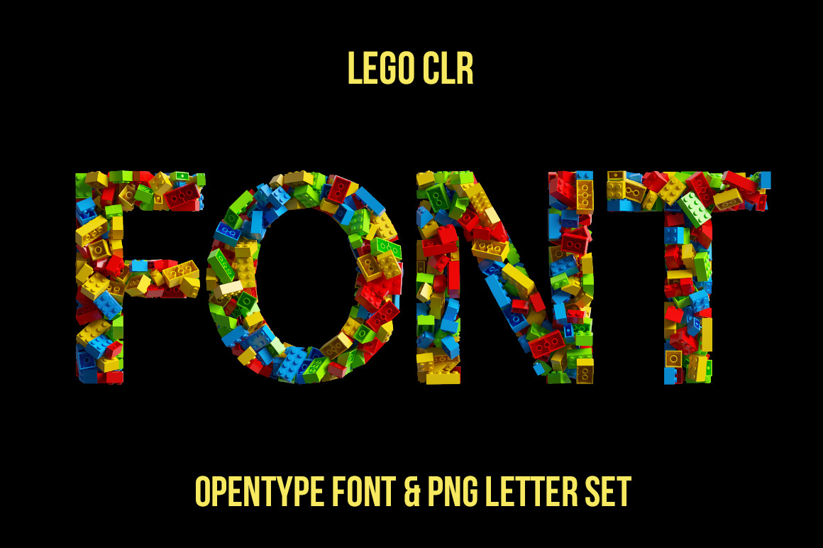 Lego CLR Font Lego CLR Font