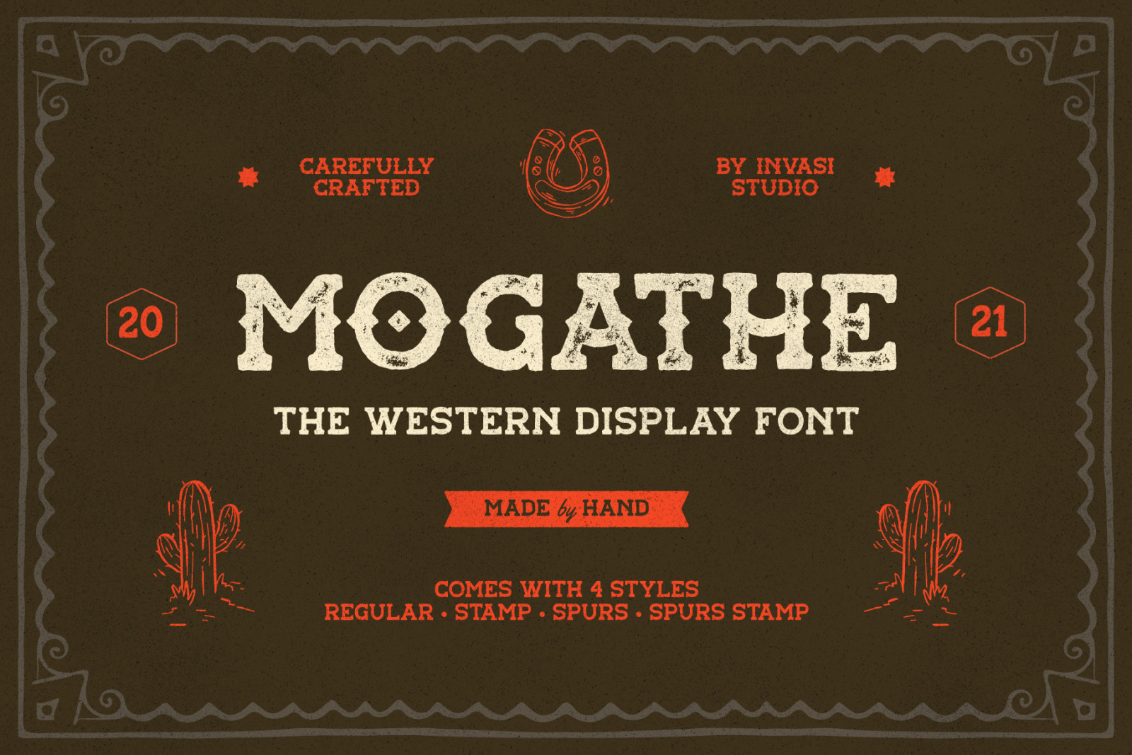 Mogathe - Western Font Mogathe - Western Font