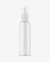 Frosted Spray Bottle Mockup