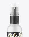 Frosted Spray Bottle Mockup