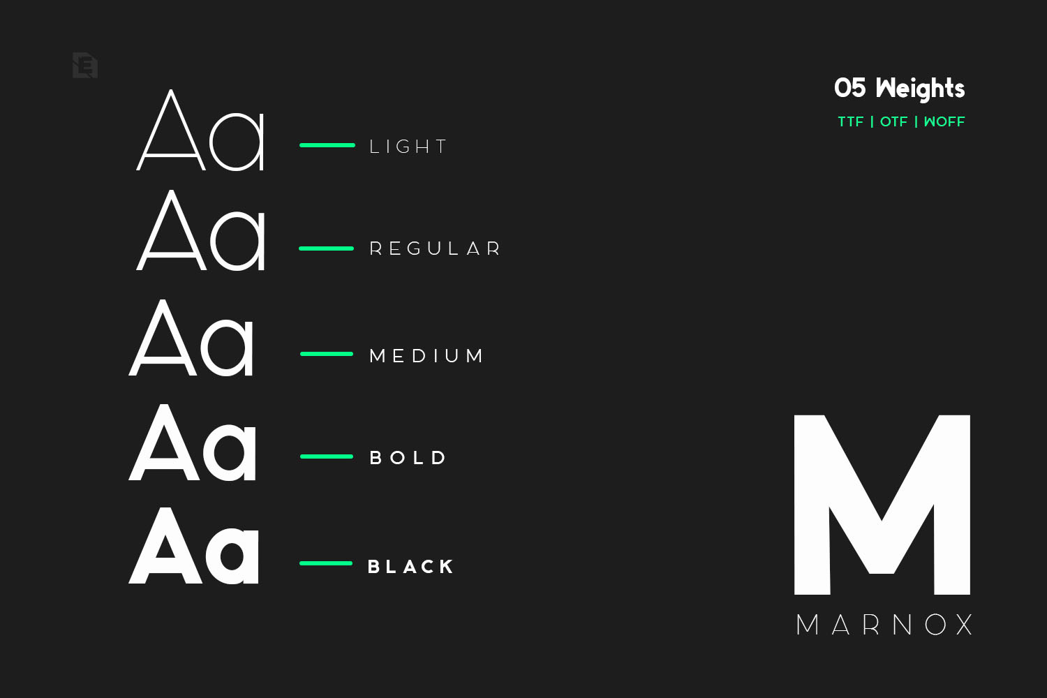 Marnox Font Marnox Font
